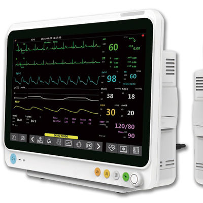 qualidade  ICU 12.1 Inch Touchable LCD CE Plug-in Patient Monitor Multiparameter Bedside ICU fábrica