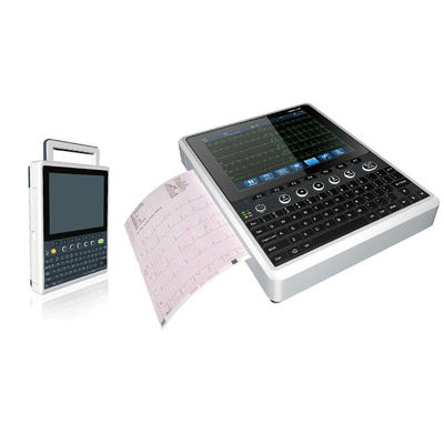 qualidade  Touch Screen Holter 12 Lead Ecg Machines 12 Channel Ecg With Touch Screen Electrocardiograma 12 Channels fábrica