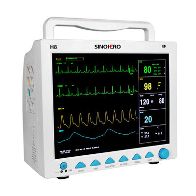 qualidade  Monitor For This Patient Certified Emergency Medical Equipment Vital Sign Monitor CE ISO Approved Medical Portable Multi Parameter Patient Monitor fábrica