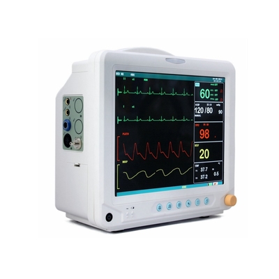 Monitor paciente de equipamento médico do hospital monitor opcional YJ-F5 do diodo emissor de luz da cor do tela táctil de 12,1 polegadas